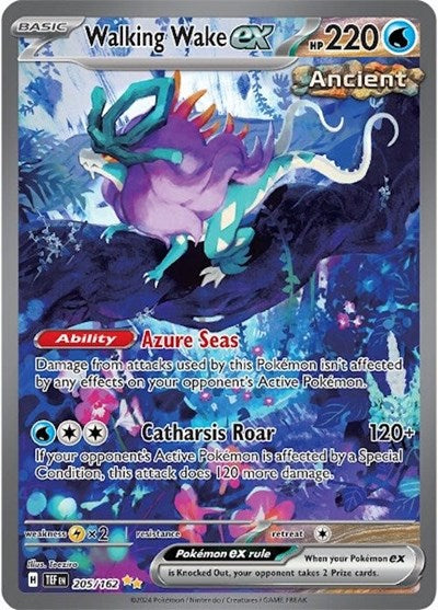 Walking Wake ex - (205/162) - SV05: Temporal Forces - (Special Illustration Rare)