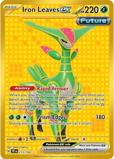 Iron Leaves ex - (213/162) - SV05: Temporal Forces - (Hyper Rare)