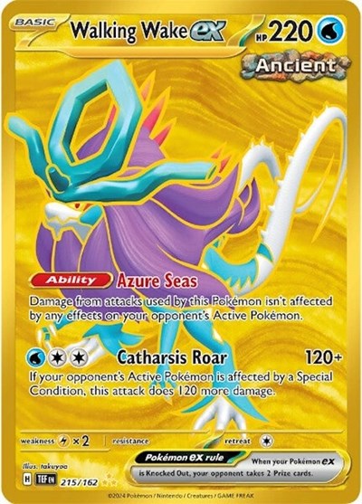 Walking Wake ex - (215/162) - SV05: Temporal Forces - (Hyper Rare)