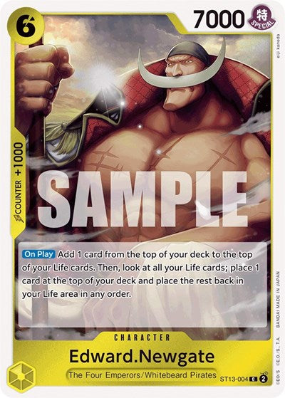 Edward.Newgate - (ST13-004) - Ultra Deck: The Three Brothers - (Common)