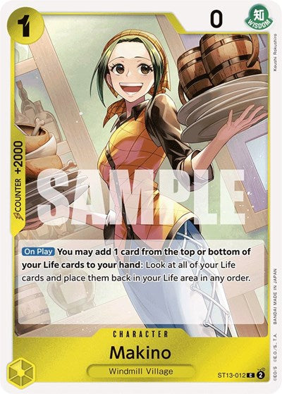 Makino - (ST13-012) - Ultra Deck: The Three Brothers - (Common)