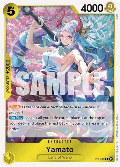 Yamato - (ST13-016) - Ultra Deck: The Three Brothers - (Common)