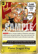 Flame Dragon King - (ST13-017) - Ultra Deck: The Three Brothers - (Common)