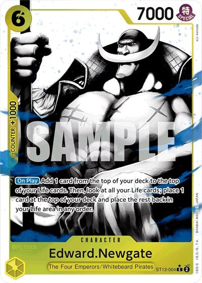 Edward.Newgate (Parallel) - (ST13-004) - Ultra Deck: The Three Brothers - (Common)