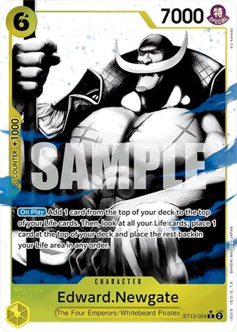 Edward.Newgate (Parallel) - (ST13-004) - Ultra Deck: The Three Brothers - (Common)