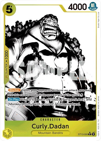 Curly.Dadan (Parallel) - (ST13-006) - Ultra Deck: The Three Brothers - (Common)