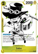 Sabo (Parallel) - (ST13-007) - Ultra Deck: The Three Brothers - (Common)