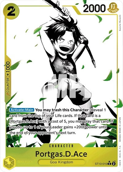Portgas.D.Ace (Parallel) - (ST13-010) - Ultra Deck: The Three Brothers - (Common)
