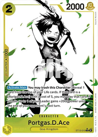 Portgas.D.Ace (Parallel) - (ST13-010) - Ultra Deck: The Three Brothers - (Common)
