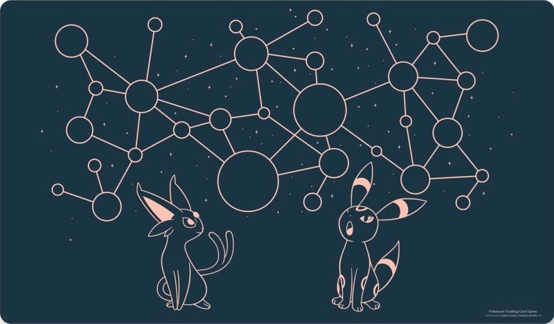 Playmat - Espeon & Umbreon Starry Constellations