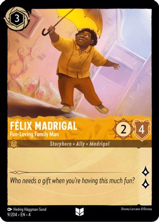 Felix Madrigal - Fun-Loving Family Man (9/204) [Ursula's Return]