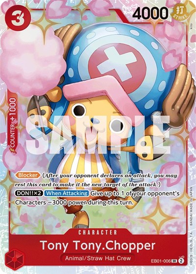 Tony Tony.Chopper - (EB01-006) - Extra Booster: Memorial Collection - (Super Rare)