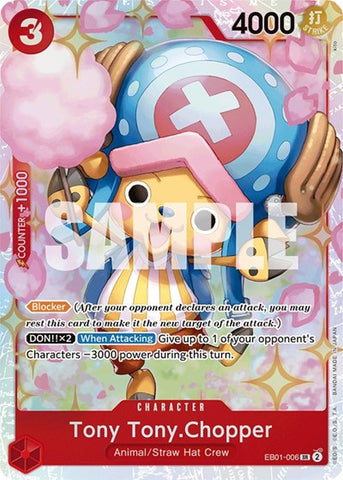 Tony Tony.Chopper - (EB01-006) - Extra Booster: Memorial Collection - (Super Rare)