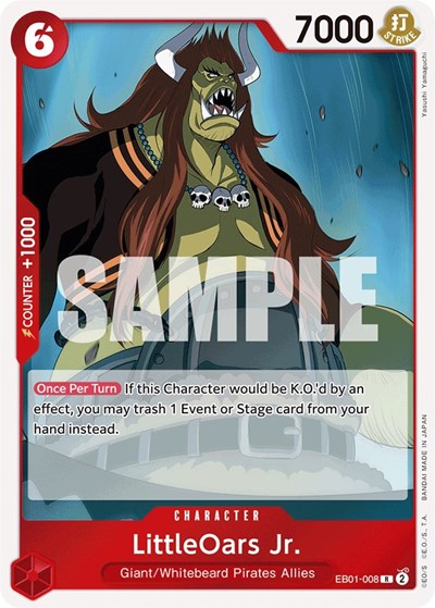 LittleOars Jr. - (EB01-008) - Extra Booster: Memorial Collection - (Rare)