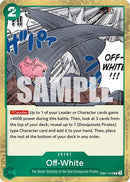 Off-White - (EB01-019) - Extra Booster: Memorial Collection - (Rare)