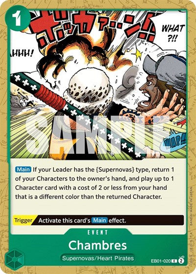 Chambres - (EB01-020) - Extra Booster: Memorial Collection - (Common)