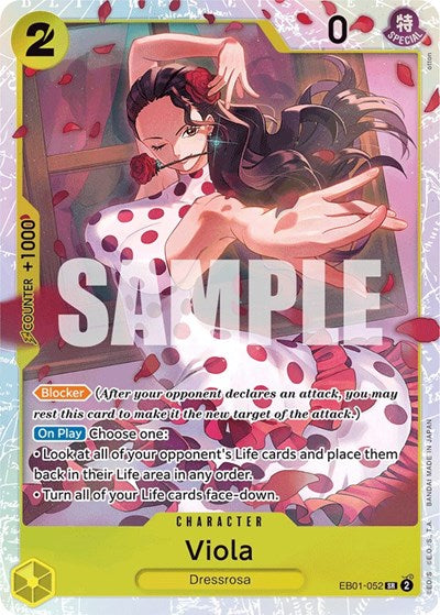 Viola - (EB01-052) - Extra Booster: Memorial Collection - (Super Rare)