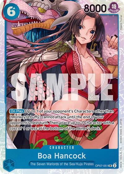 Boa Hancock - (OP07-051) - 500 Years in the Future - (Super Rare)