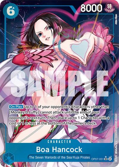 Boa Hancock (Parallel) - (OP07-051) - 500 Years in the Future - (Super Rare)