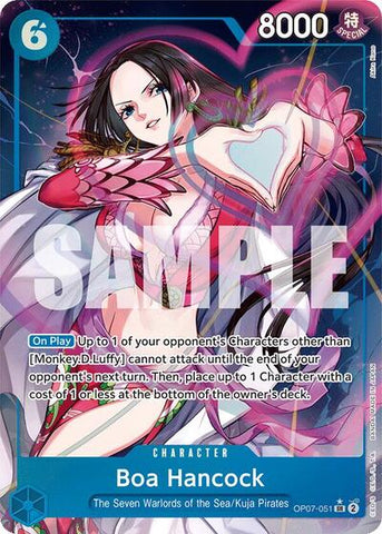 Boa Hancock (Parallel) - (OP07-051) - 500 Years in the Future - (Super Rare)
