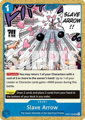 Slave Arrow - (OP07-056) - 500 Years in the Future - (Uncommon)