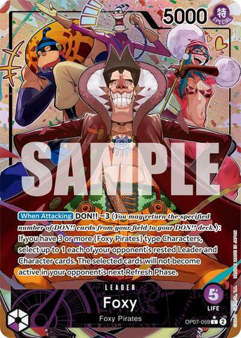 Foxy (Parallel) - (OP07-059) - 500 Years in the Future - (Leader)