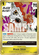 Blaze Slice - (OP07-116) - 500 Years in the Future - (Rare)