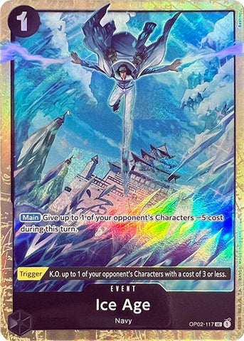 Ice Age (Premium Card Collection -Best Selection Vol. 1-) - (OP02-117) - One Piece Promotion Cards - (Uncommon)