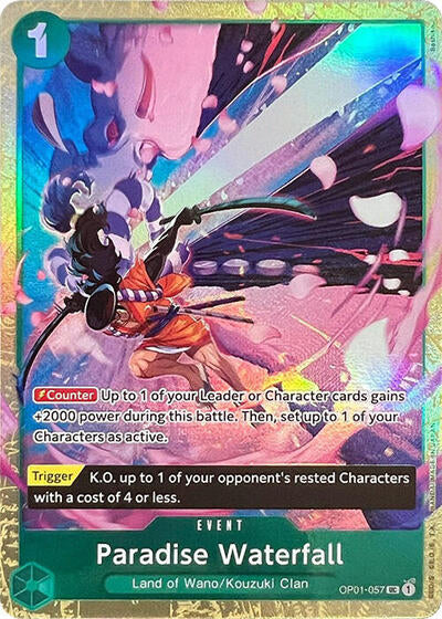 Paradise Waterfall (Premium Card Collection -Best Selection Vol. 1-) - (OP01-057) - One Piece Promotion Cards - (Uncommon)
