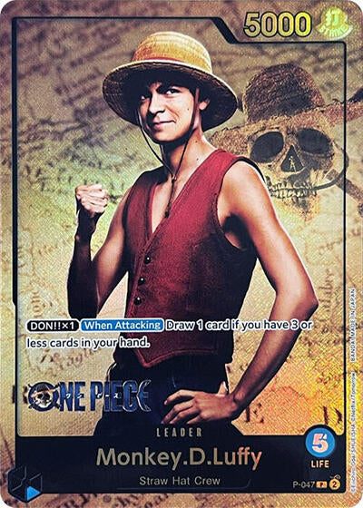 Monkey.D.Luffy (Premium Card Collection -Live Action Edition-) - (P-047) - One Piece Promotion Cards - (Promo)