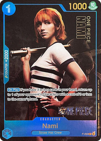 Nami (Premium Card Collection -Live Action Edition-) - (P-053) - One Piece Promotion Cards - (Promo)