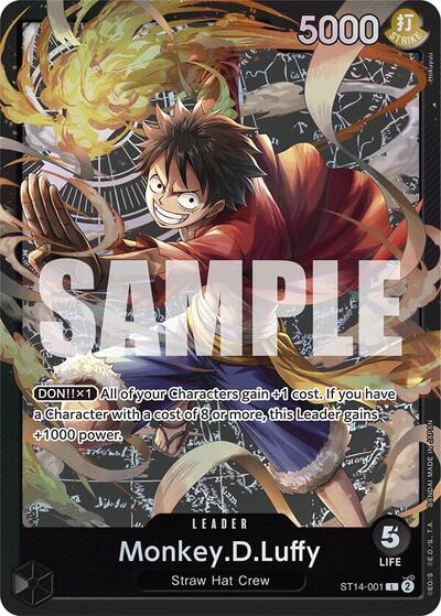 Monkey.D.Luffy - (ST14-001) - Starter Deck 14: 3D2Y - (Leader)