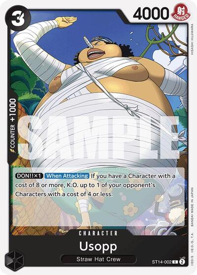 Usopp - (ST14-002) - Starter Deck 14: 3D2Y - (Common)