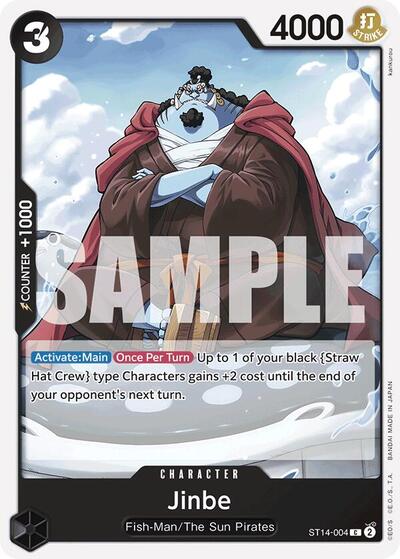 Jinbe - (ST14-004) - Starter Deck 14: 3D2Y - (Common)