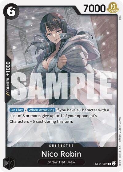 Nico Robin - (ST14-007) - Starter Deck 14: 3D2Y - (Common)