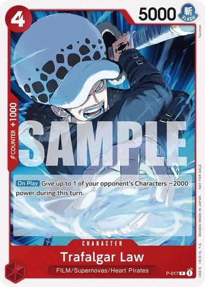 Trafalgar Law (Tournament Pack Vol. 7) - (P-017) - One Piece Promotion Cards - (Promo)