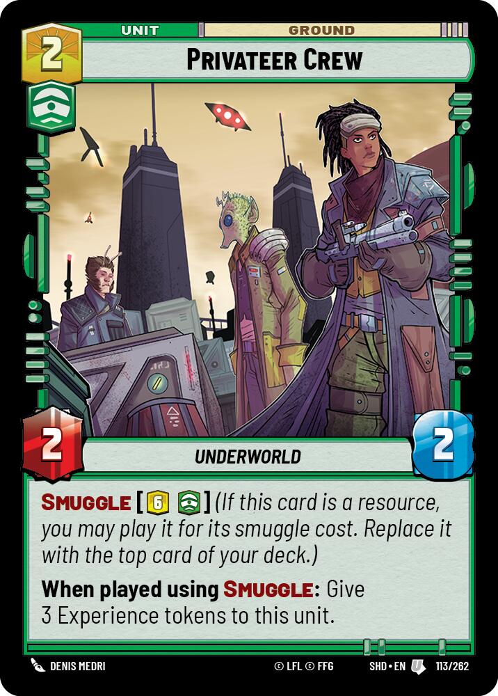 Privateer Crew (113/262) (113/262) [Shadows of the Galaxy]