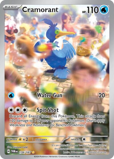 Cramorant - (176/167) - SV06: Twilight Masquerade - (Illustration Rare)