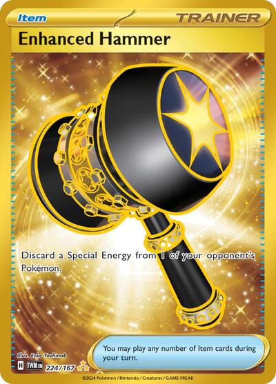 Enhanced Hammer - (224/167) - SV06: Twilight Masquerade - (Hyper Rare)