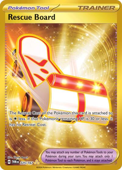 Rescue Board - (225/167) - SV06: Twilight Masquerade - (Hyper Rare)