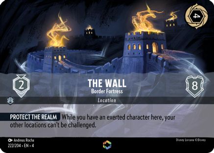 The Wall - Border Fortress (Enchanted) (222/204) [Ursula's Return]
