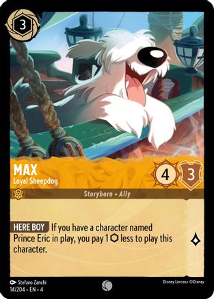 Max - Loyal Sheepdog (14/204) [Ursula's Return]