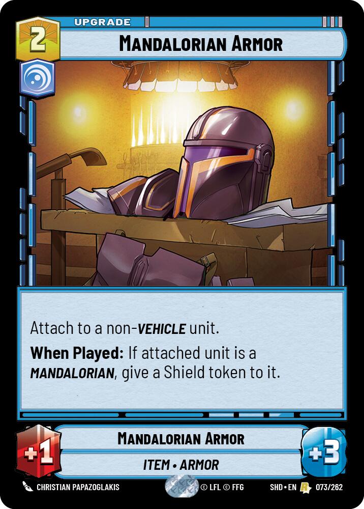 Mandalorian Armor (073/262) (073/262) [Shadows of the Galaxy]