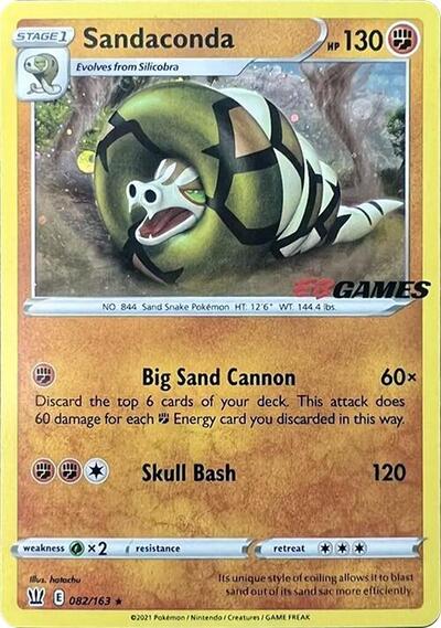 Sandaconda (EB Games Exclusive) - (082/163) - Miscellaneous Cards & Products - (Promo)