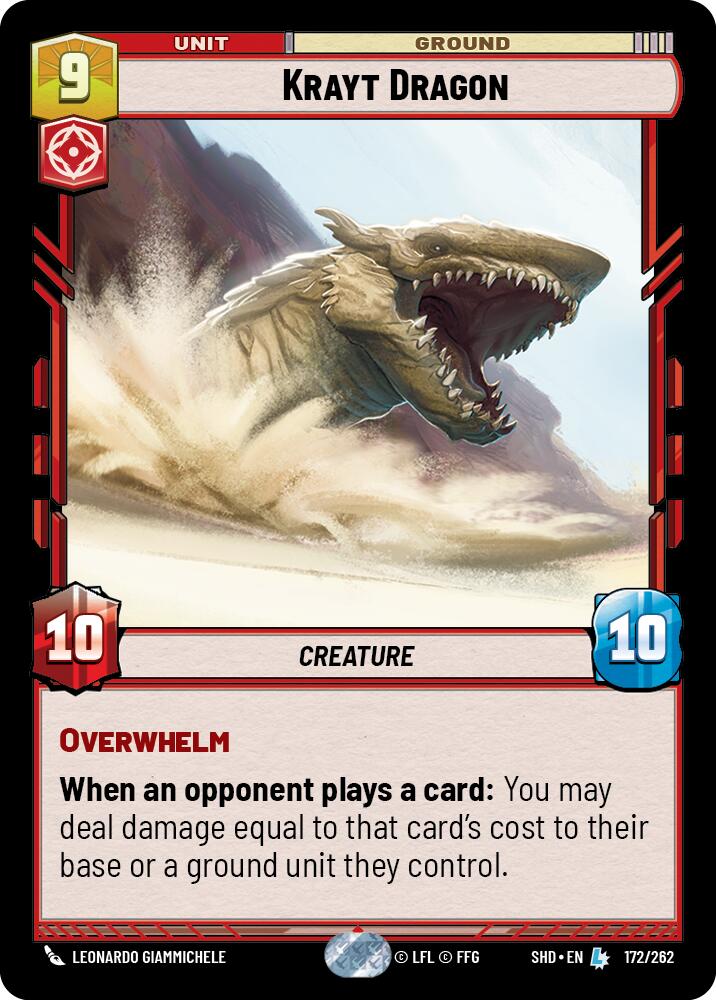 Krayt Dragon (172/262) (172/262) [Shadows of the Galaxy]