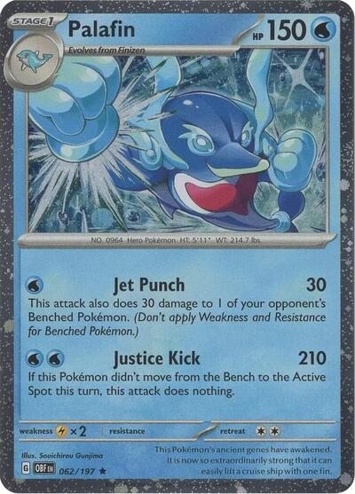 Palafin (Cosmos Holo) - (062/197) - Miscellaneous Cards & Products - (Promo)