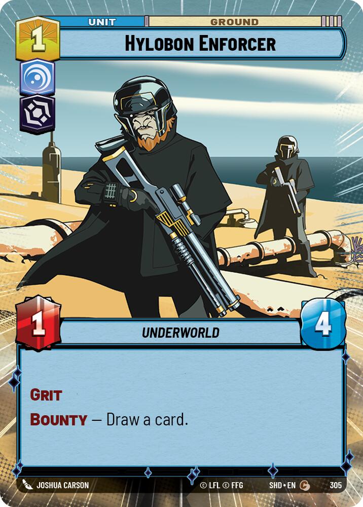 Hylobon Enforcer (305) (Hyperspace) (305) [Shadows of the Galaxy]