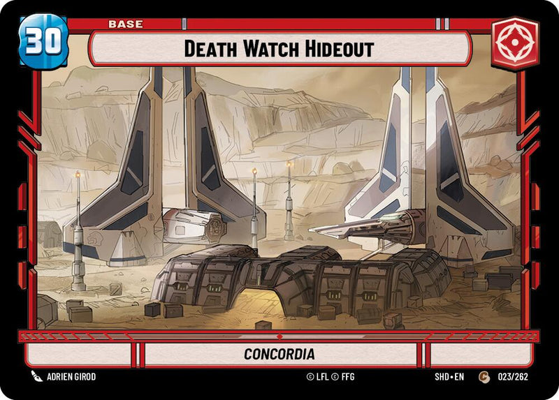 Death Watch Hideout // Shield (023 // T02) (023 // T02) [Shadows of the Galaxy]