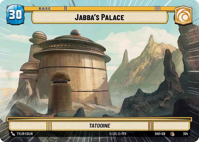 Jabba's Palace // Shield (304 // T04) (Hyperspace) (304 // T04) [Shadows of the Galaxy]