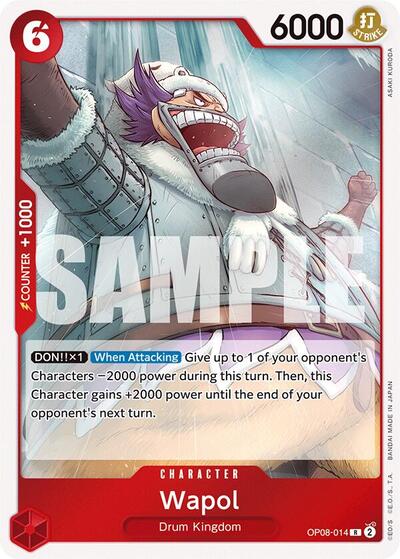 Wapol - (OP08-014) - Two Legends - (Rare)